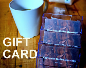 Cervantes Coffee Gift Card